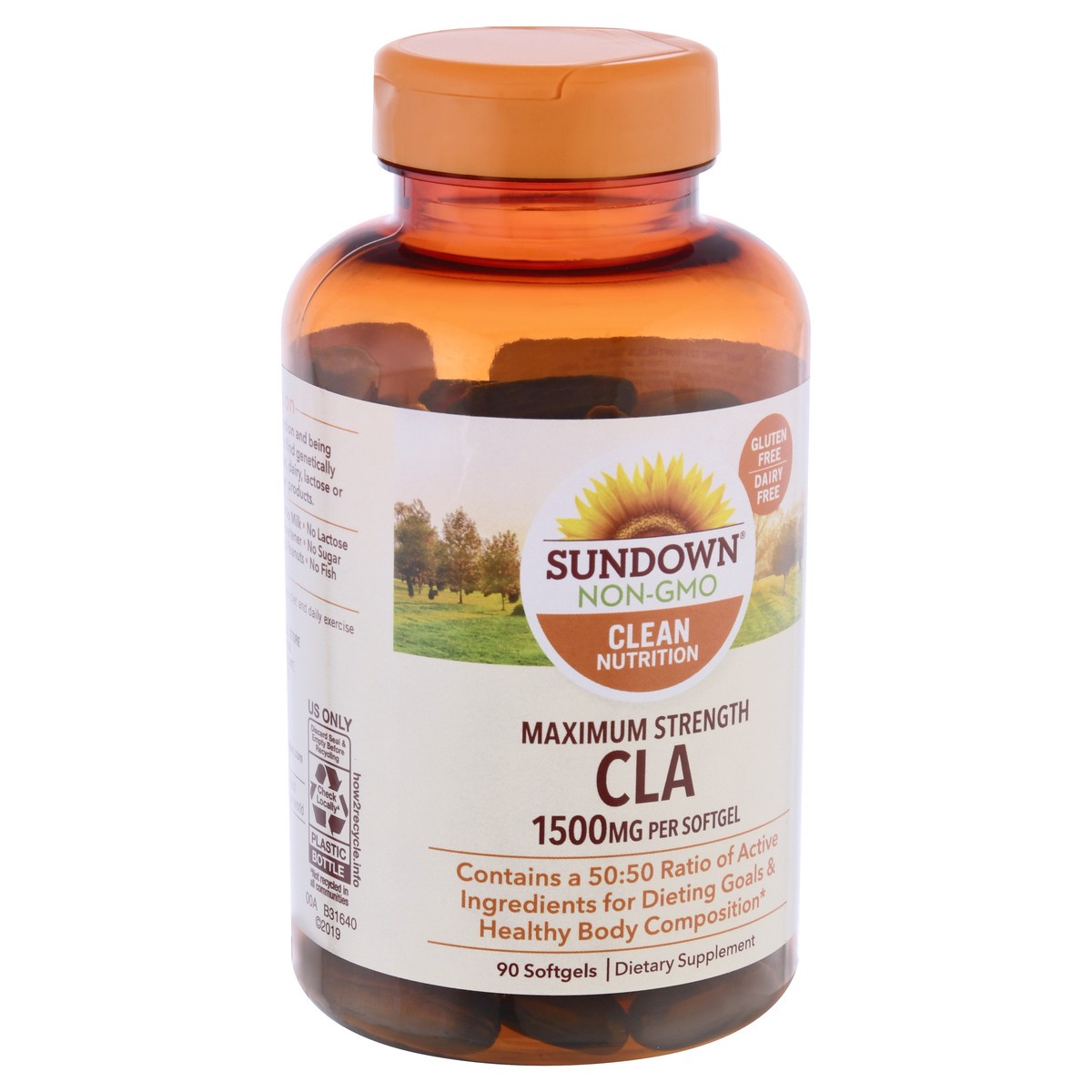 slide 2 of 11, Sundown Non-GMO Maximum Strength Softgels CLA 90 ea, 90 ct