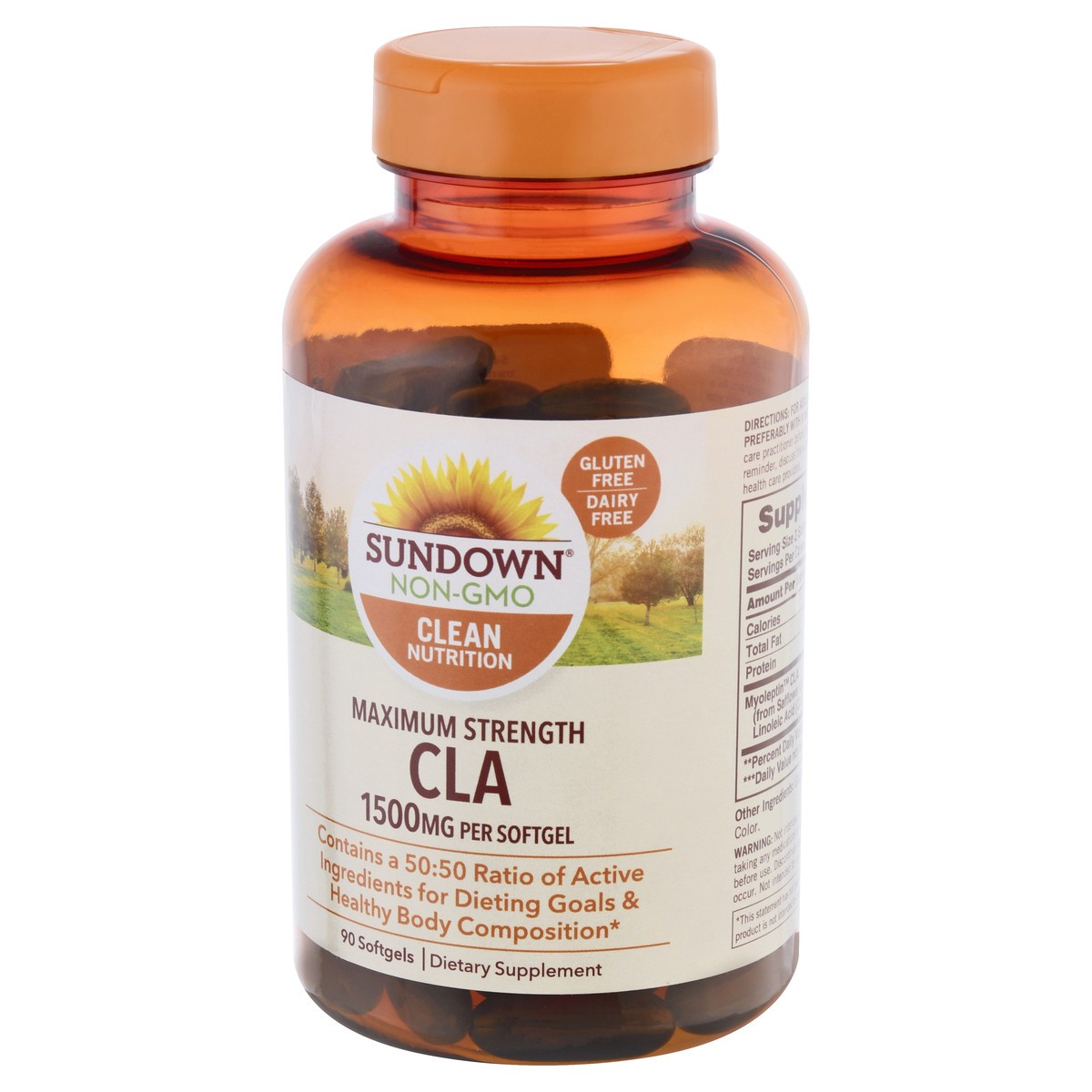 slide 11 of 11, Sundown Non-GMO Maximum Strength Softgels CLA 90 ea, 90 ct