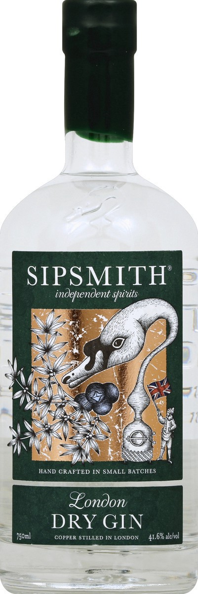 slide 2 of 2, Sipsmith Dry Gin 750 ml, 750 ml