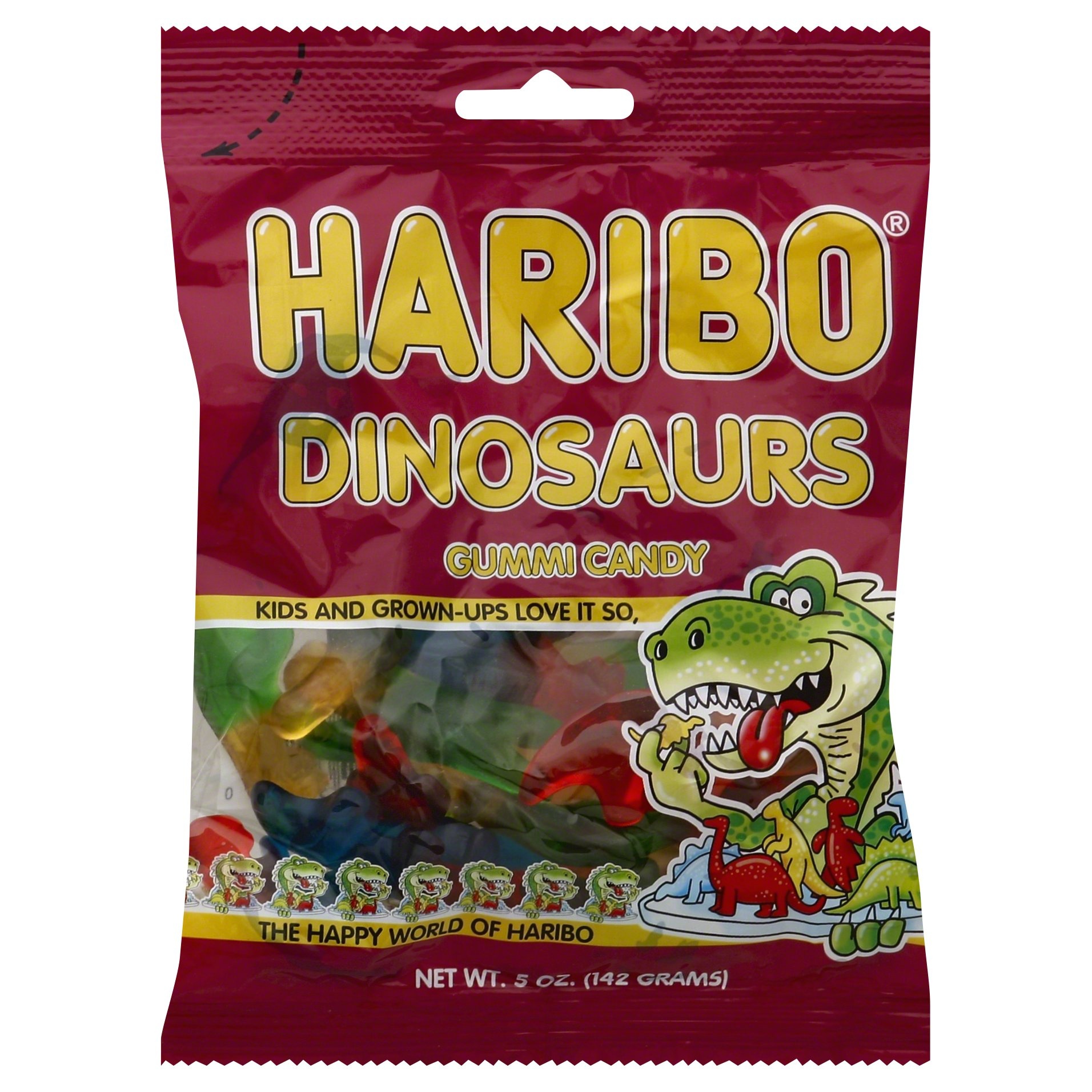 slide 1 of 3, Haribo Gummi Candy 5 oz, 5 oz