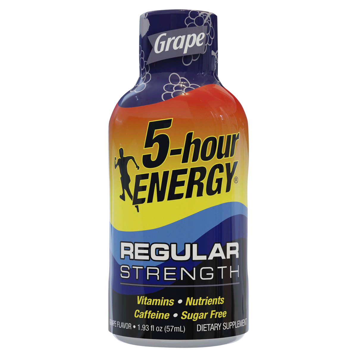 slide 1 of 1, 5-hour ENERGY Shot, Regular Strength, Grape, 2 oz