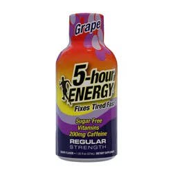 5-hour ENERGY, Regular Strength, Grape, Shot, 1.93 oz.