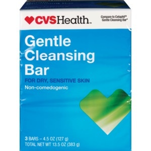 slide 1 of 1, CVS Health Gentle Cleansing Bar Soap, 4.5 oz