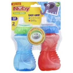Nuby No-Spill Cups, Soft Spout
