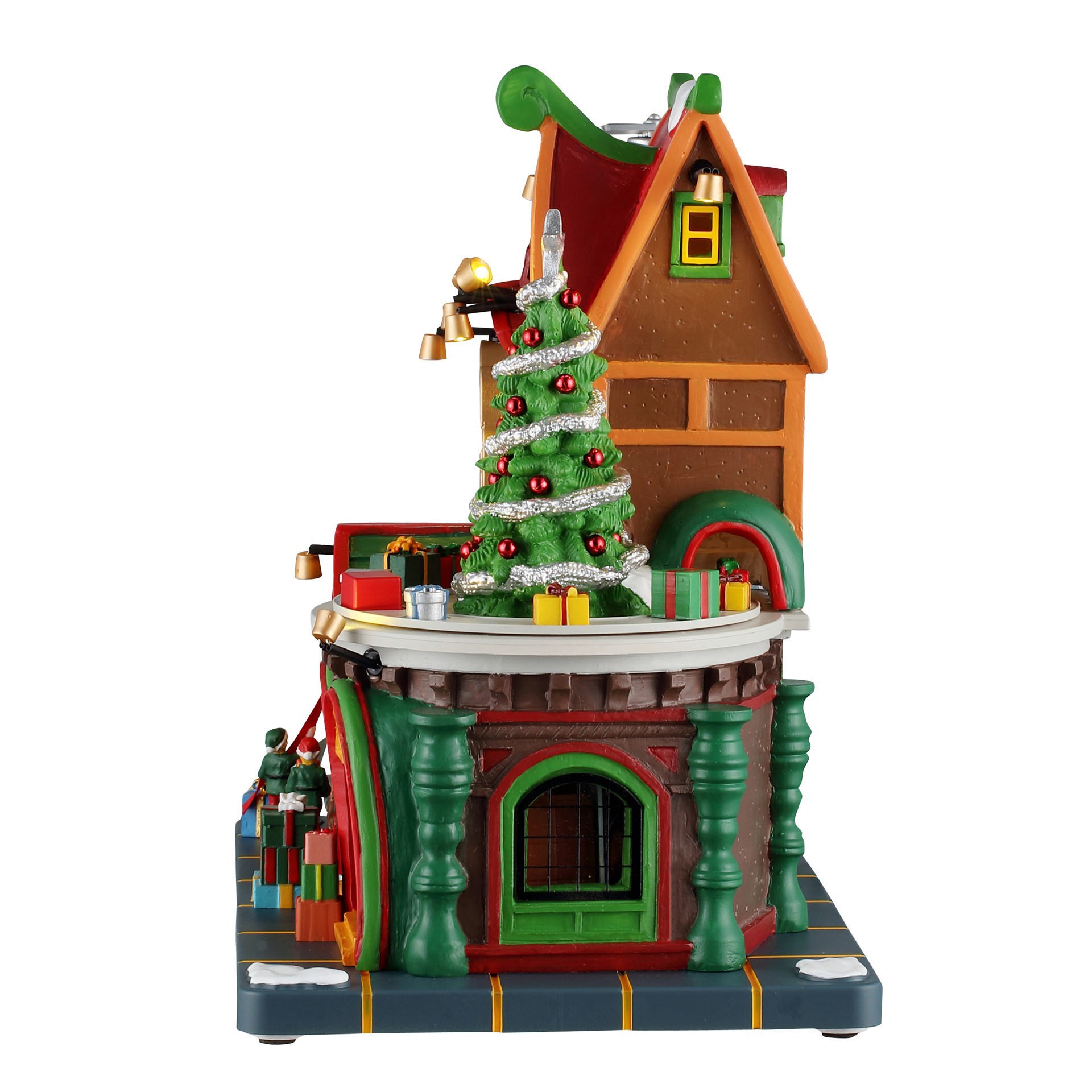 slide 2 of 3, Lemax Santa's Wonderland Kringle's Courier, 8.78 in x 11.02 in x 5.91 in