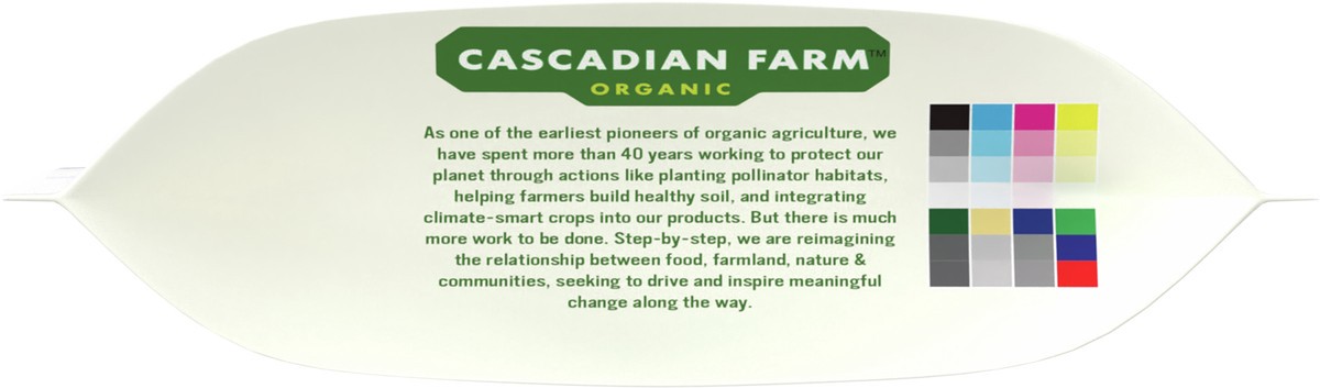 slide 9 of 9, Cascadian Farm Organic Granola with No Added Sugar, Blueberry Vanilla Cereal, Resealable Pouch, 11 oz., 11 oz