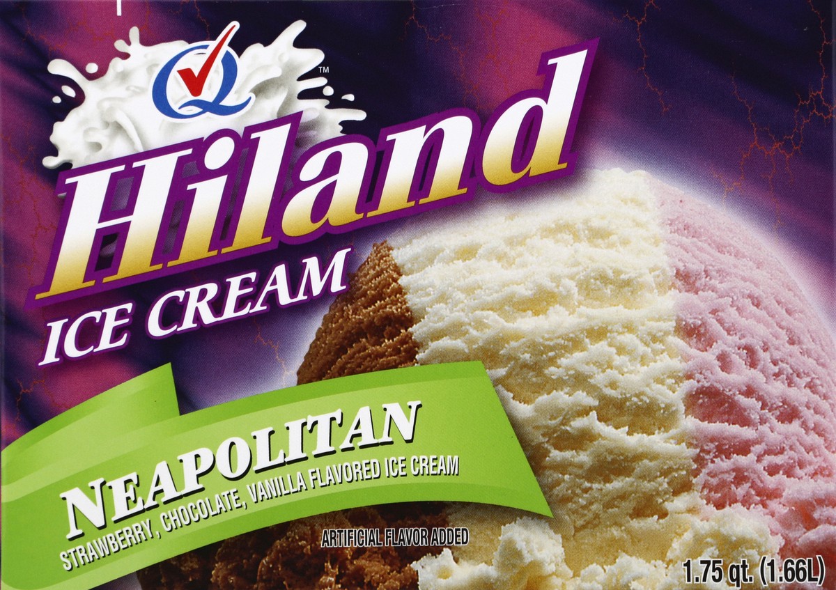 slide 1 of 8, Hiland Dairy Ice Cream 1.75 qt, 1.75 qt