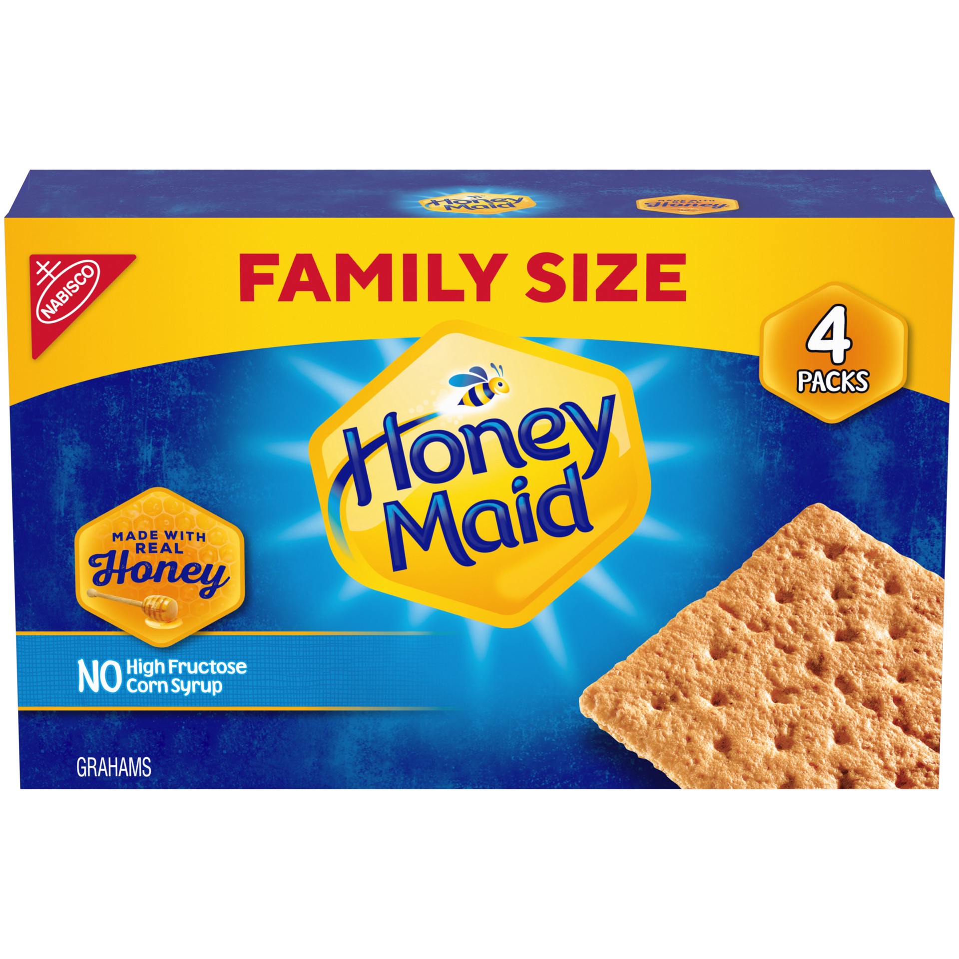 slide 1 of 14, Honey Maid Graham Crackers, Family Size, 19.2 oz, 19.2 oz