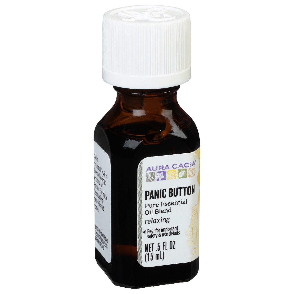 slide 8 of 9, Aura Cacia Panic Button Essential Solutions Blend, 0.5 oz