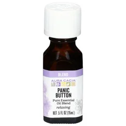 Aura Cacia Panic Button Essential Solutions Mist 0.5 fl oz