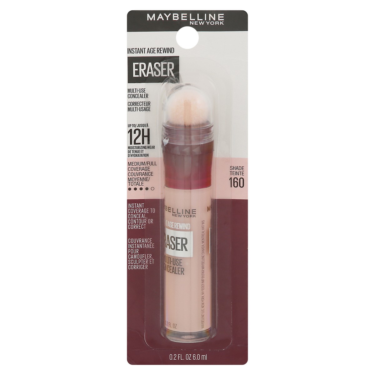 slide 1 of 1, Instant Age Rewind Multi-Use Dark Circles Concealer Medium to Full Coverage - 160 Brightener - 0.2 fl oz, 0.2 fl oz