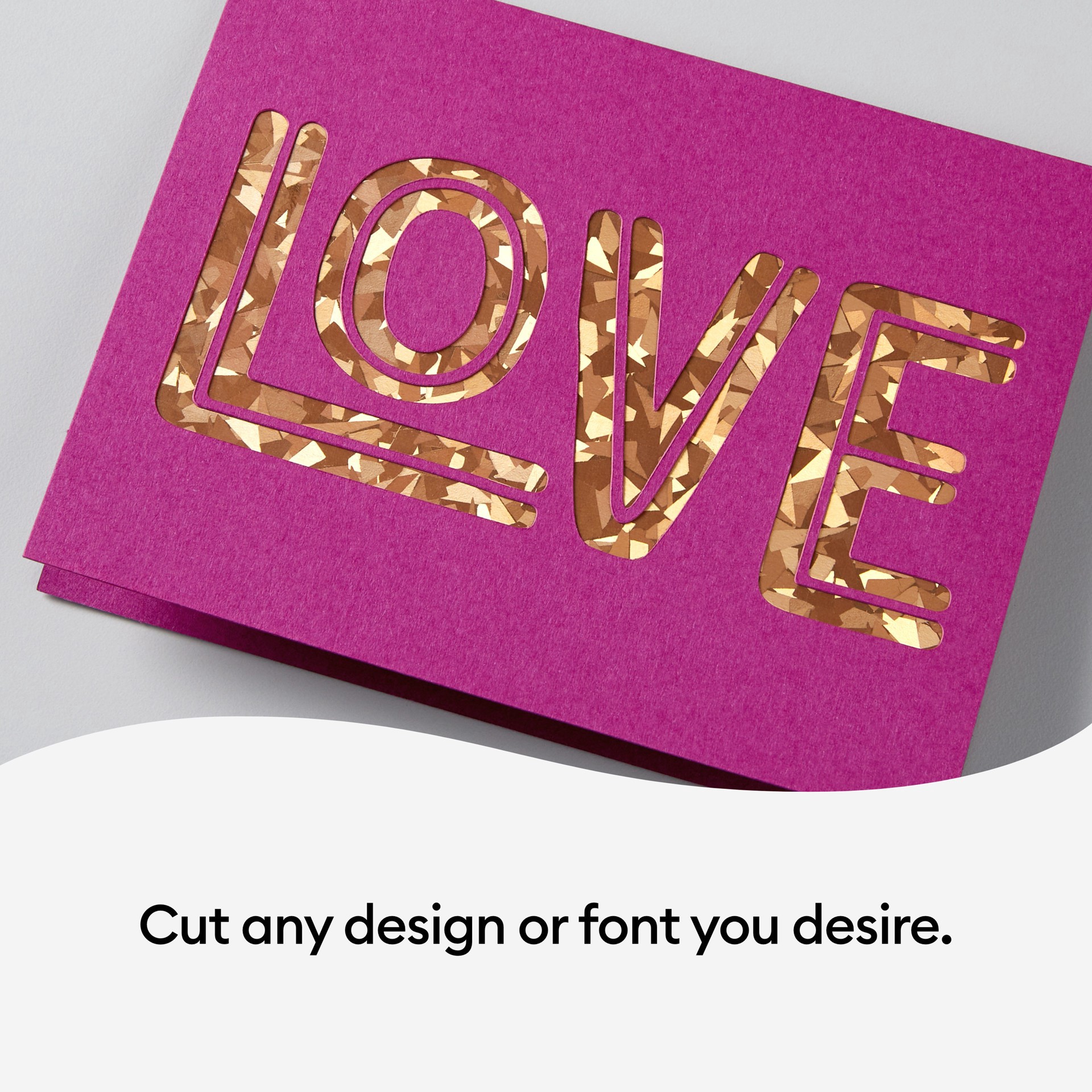 slide 6 of 9, Cricut S40 Cutaway Cards, Pastel Sampler, 4.75 in x 4.75 in