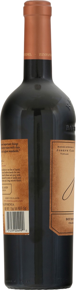 slide 4 of 9, Josh Cellars California Reserve Bourbon Barrel Aged Zinfandel 750 ml, 750 ml