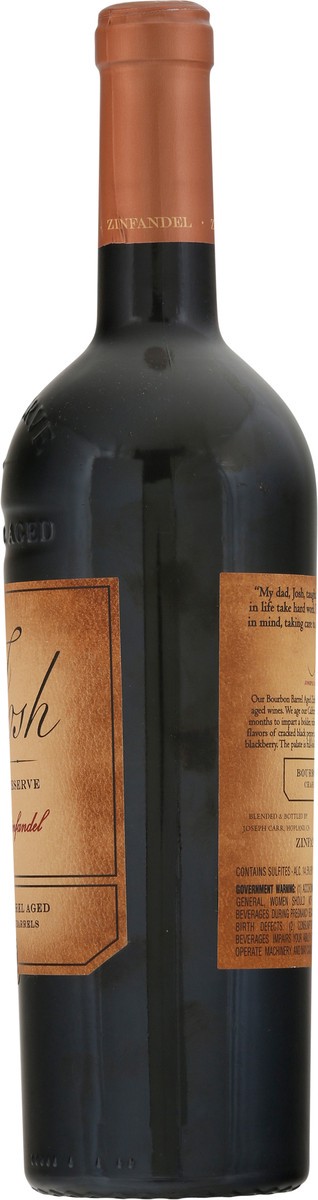 slide 8 of 9, Josh Cellars California Reserve Bourbon Barrel Aged Zinfandel 750 ml, 750 ml
