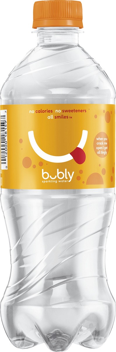 slide 2 of 7, bubly Mango Sparkling Water - 20 oz, 20 oz