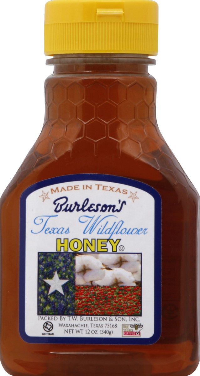 slide 2 of 2, Burleson's Honey 12 oz, 12 oz