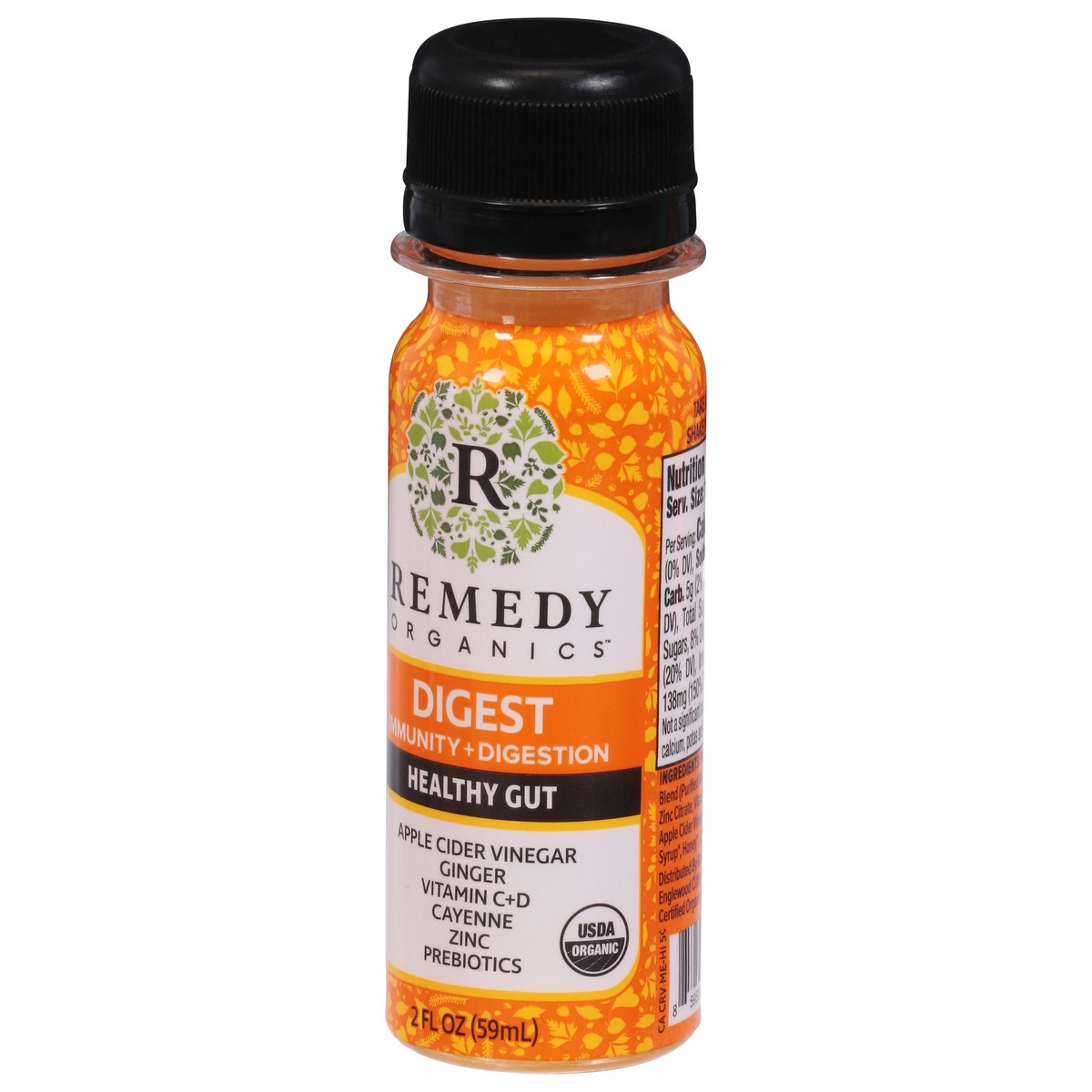 slide 8 of 9, Remedy Immunity + Digestion Healthy Gut Digest 2 fl oz, 2 fl oz