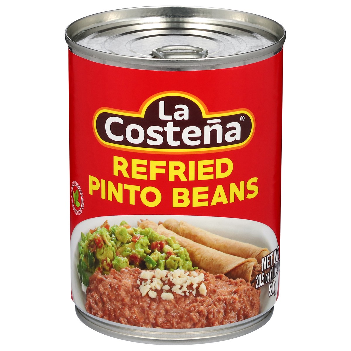 slide 2 of 13, La Costeña Refried Pinto Beans 20.5 oz, 20.5 oz