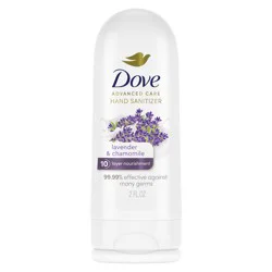 Dove Advanced Care Lavender & Chamomile Hand Sanitizer, 8 oz