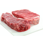 slide 1 of 1, HT Reserve Angus Beef Beef Strip Steak Bone-In, per lb