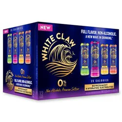 White Claw Black Cherry Hard Seltzrer 12 Pack 12oz Cans