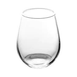 Room & Retreat Rr Acrylic Firenze Stemless Wine Glss-Clear