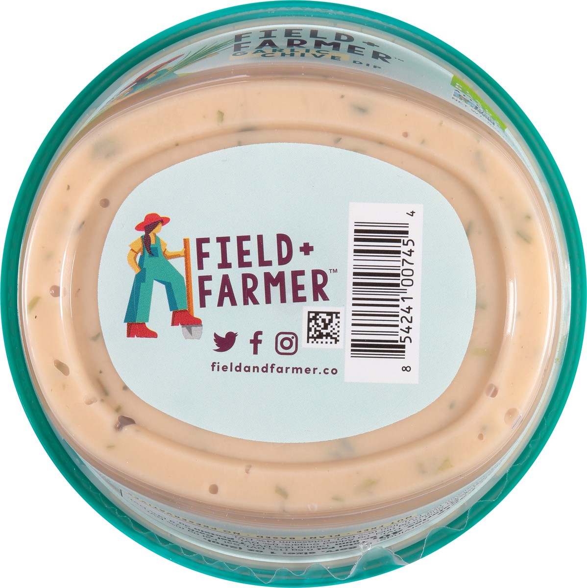 slide 3 of 11, Field + Farmer Garlic Chive Dip 8 oz, 8 oz