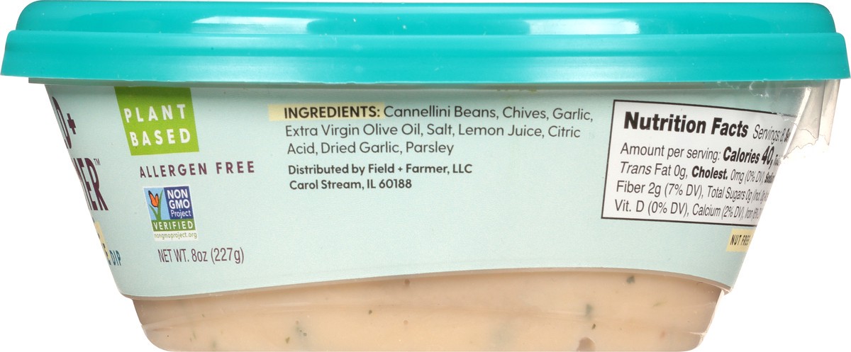 slide 11 of 11, Field + Farmer Garlic Chive Dip 8 oz, 8 oz