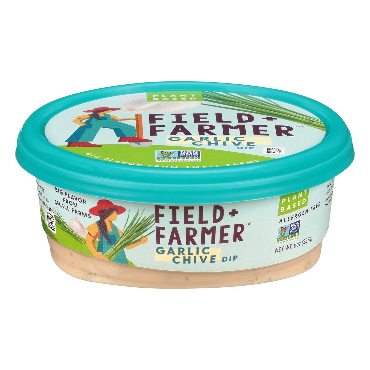 slide 1 of 11, Field + Farmer Garlic Chive Dip 8 oz, 8 oz