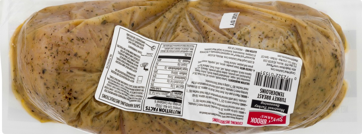 slide 10 of 10, Shady Brook Farms McCormick Grill Mates Montreal Turkey Seasoning Turkey Breast Tenderloins, 24 oz