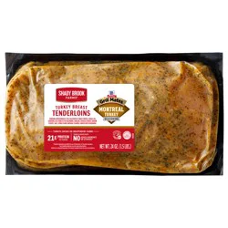 Shady Brook Farms McCormick Grill Mates Montreal Turkey Seasoning Turkey Breast Tenderloins