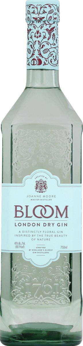 slide 2 of 2, Bloom Dry Gin 750 ml, 750 ml