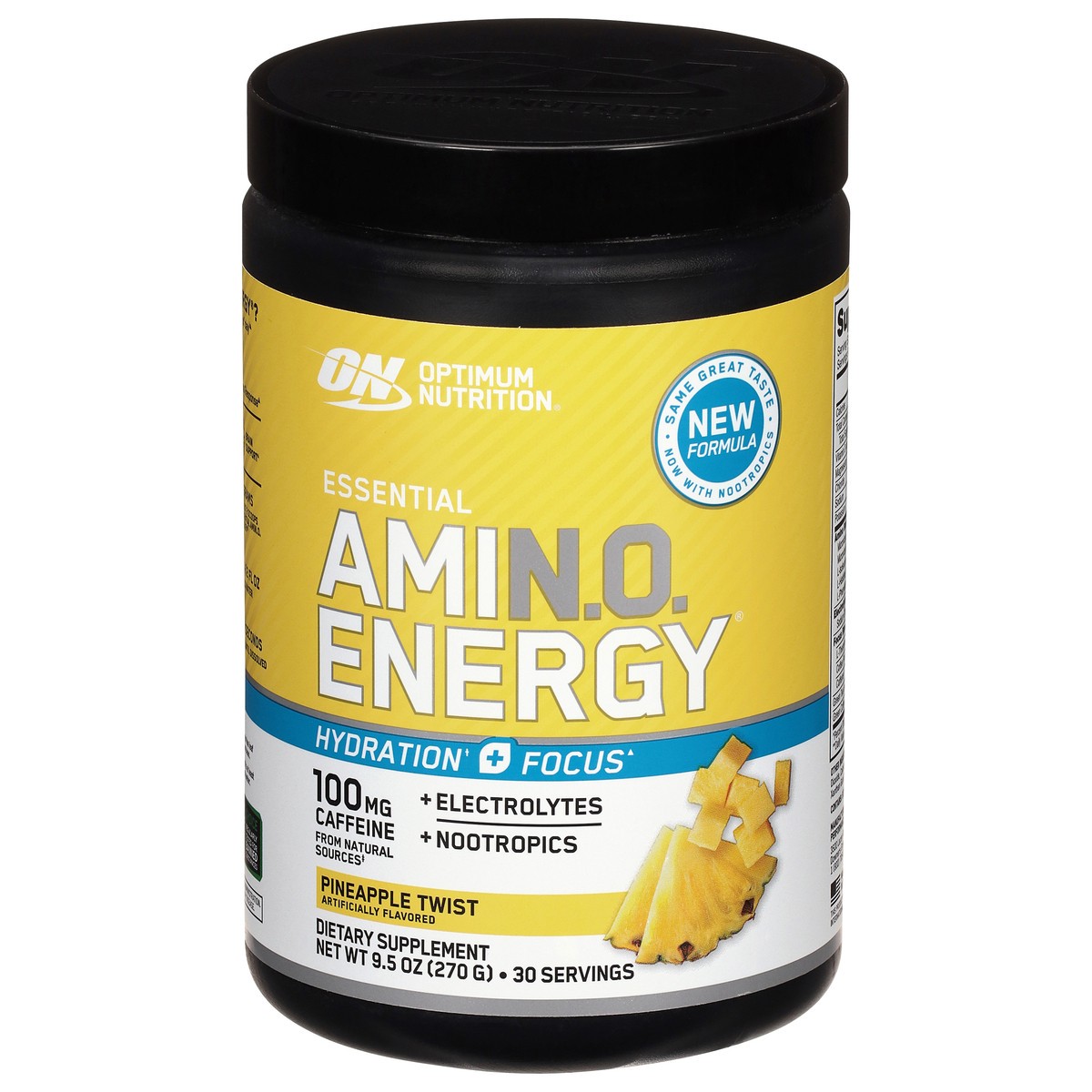 slide 1 of 14, Optimum Nutrition Essential Pineapple Twist Amin.O. Energy 9.5 oz, 9.5 oz
