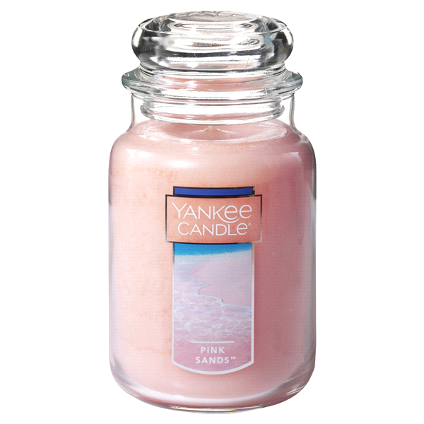 slide 1 of 1, Yankee Candle - Pink Sands Large Jar Candle, 22 oz