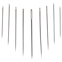 slide 8 of 13, SINGER Assorted Hand Needles with Compact and Needle Threader, 30 Count, 30 ct