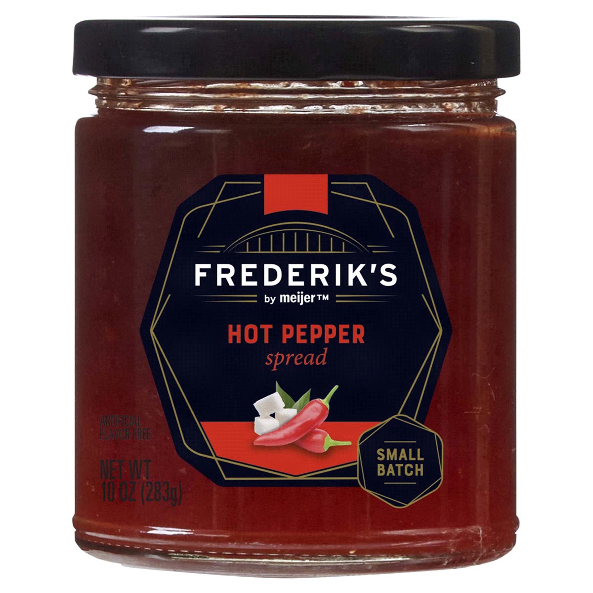 slide 1 of 25, FREDERIKS BY MEIJER Frederik's by Meijer Hot Pepper Spread, 10 oz