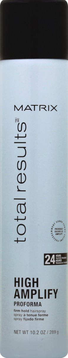 slide 2 of 2, Matrix Biolage total results High Amplify Hairspray Proforma Firm Hold, 10.2 oz