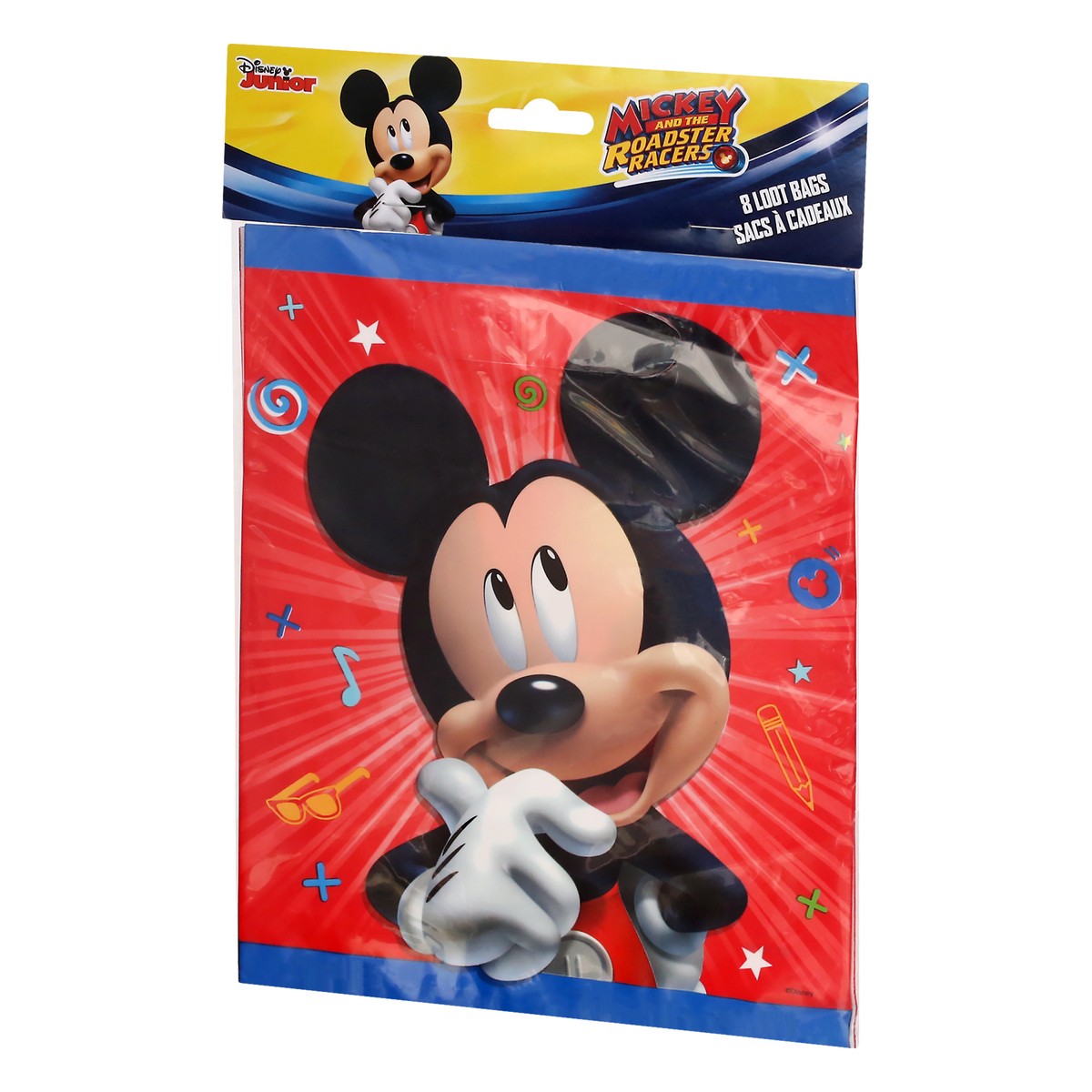 slide 3 of 9, Unique Disney Junior Mickey and the Roadster Racers Loot Bags 8 ea, 8 ct