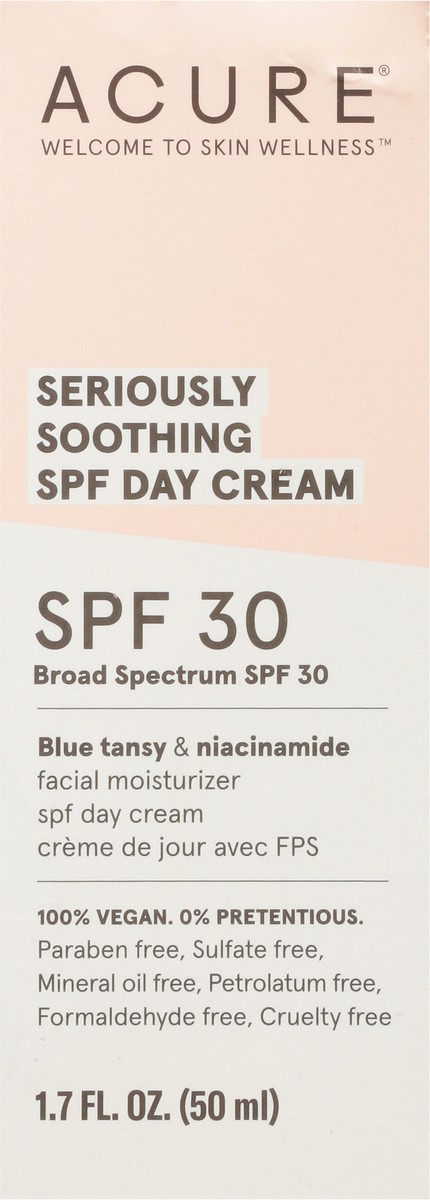 slide 6 of 9, Acure Spf 30 Day Cream, 1.7 fl oz