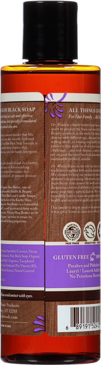 slide 2 of 11, Dr. Woods Raw Original Black Soap 8 fl oz, 8 fl oz