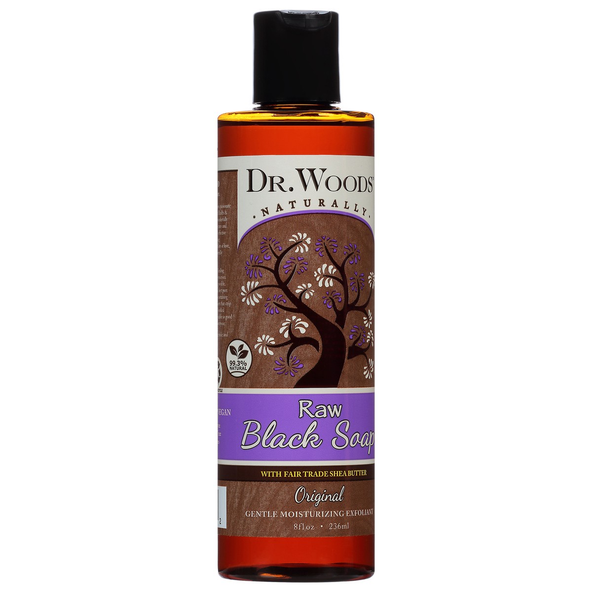 slide 5 of 11, Dr. Woods Raw Original Black Soap 8 fl oz, 8 fl oz
