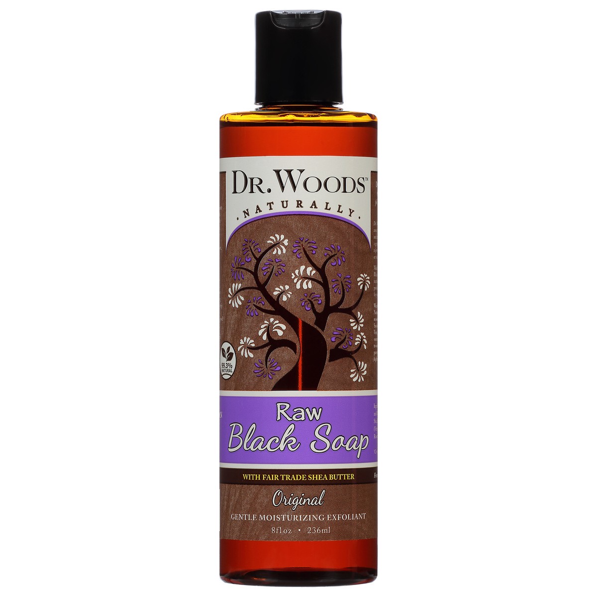 slide 1 of 11, Dr. Woods Raw Original Black Soap 8 fl oz, 8 fl oz