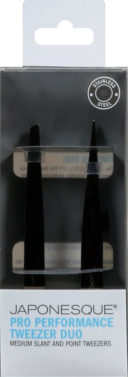 slide 1 of 9, Japonesque Pro Performance Tweezer Duo, 1 ct