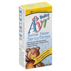 Ayr Baby Saline Nose Spray Drops