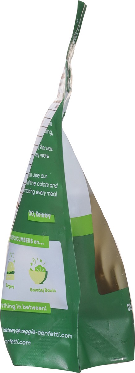 slide 4 of 9, Veggie Confetti Pickled Cucumbers 12 oz, 12 oz