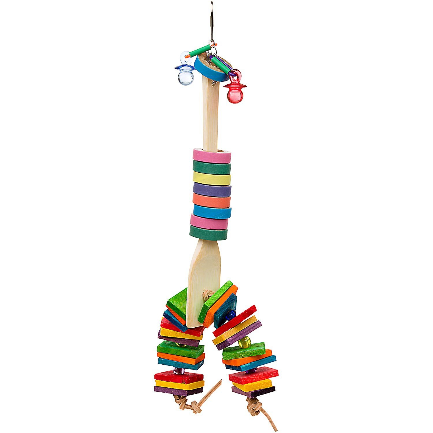 slide 1 of 1, Super Bird Creations Paddle Play Bird Toy, 1 ct