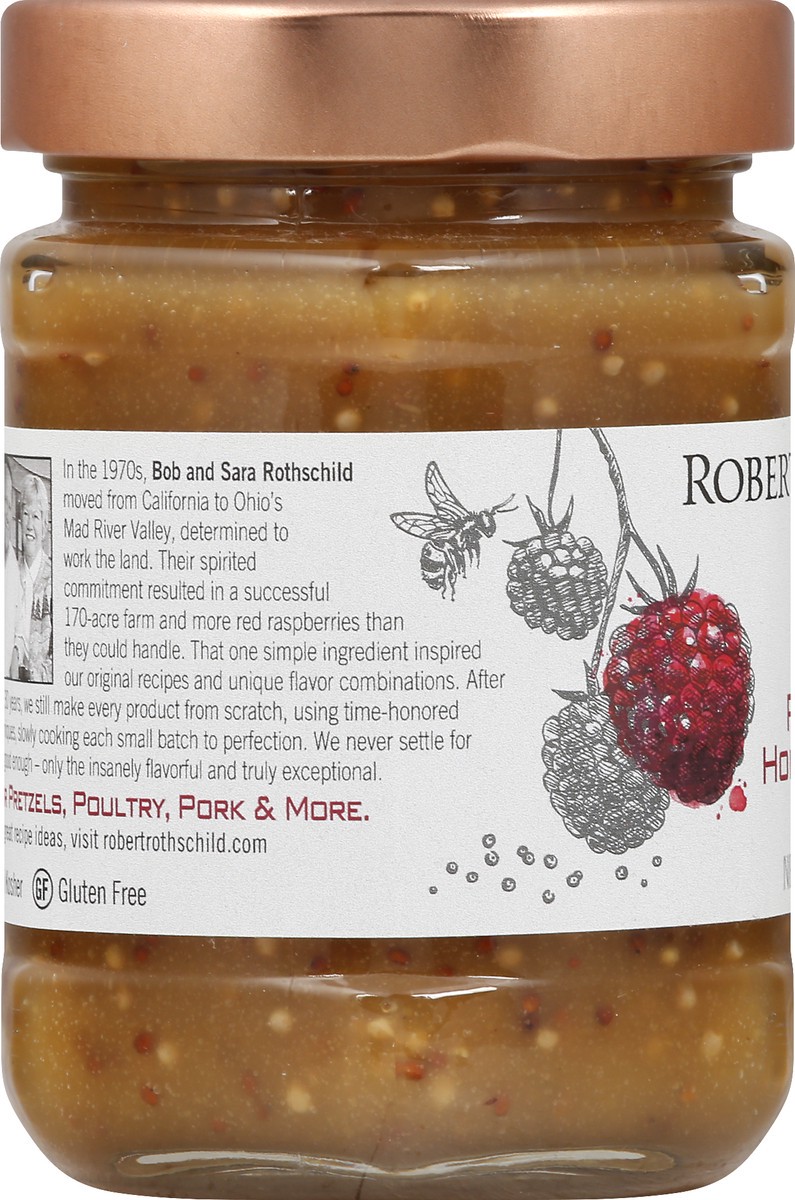 slide 4 of 13, Robert Rothschild Farm Raspberry Honey Mustard, 13.2 oz