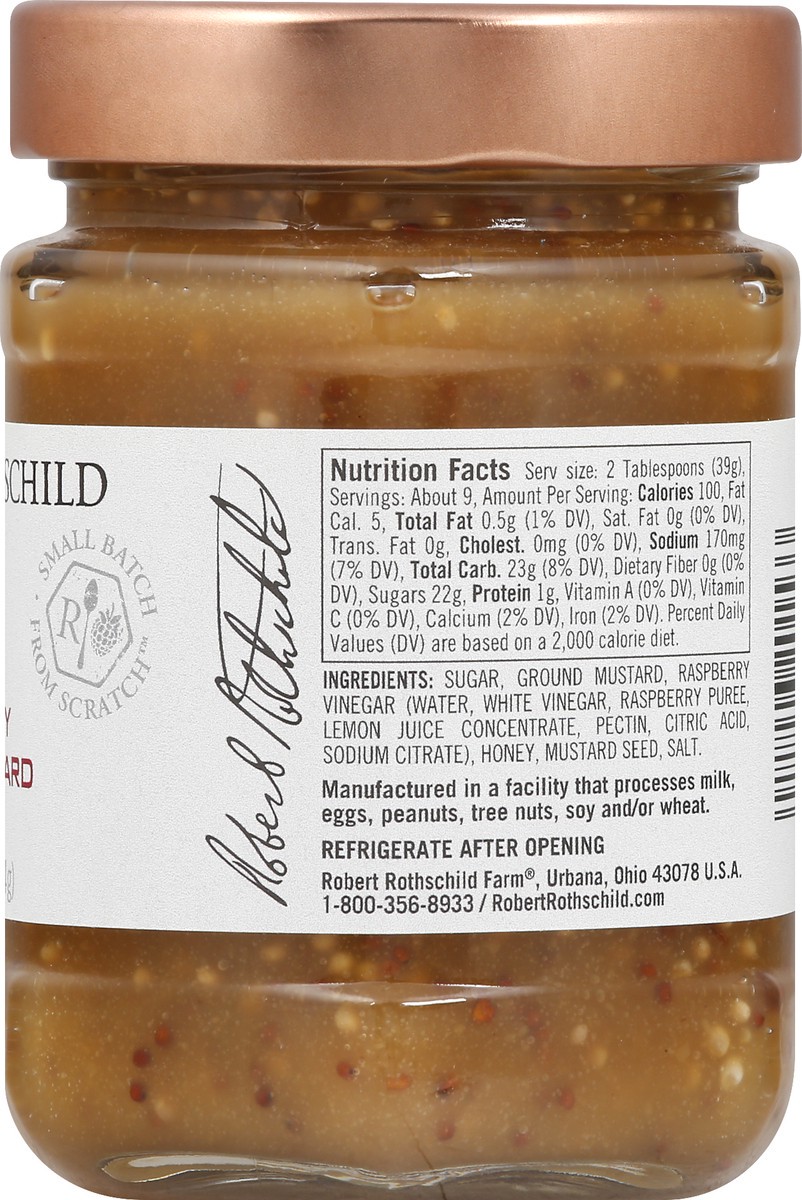 slide 5 of 13, Robert Rothschild Farm Raspberry Honey Mustard, 13.2 oz