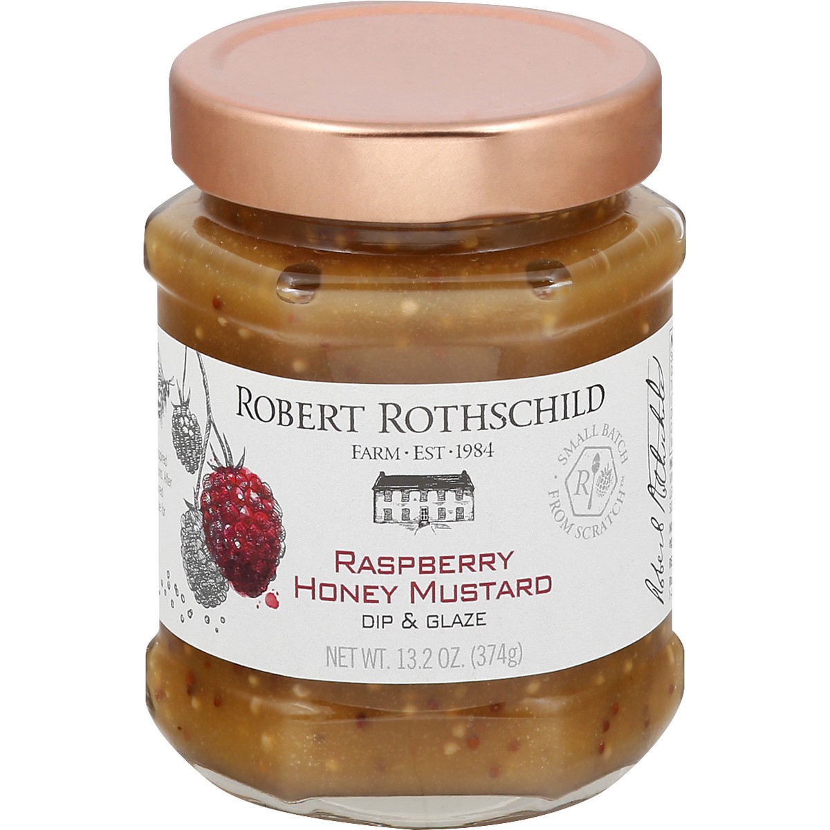 slide 6 of 13, Robert Rothschild Farm Raspberry Honey Mustard, 13.2 oz