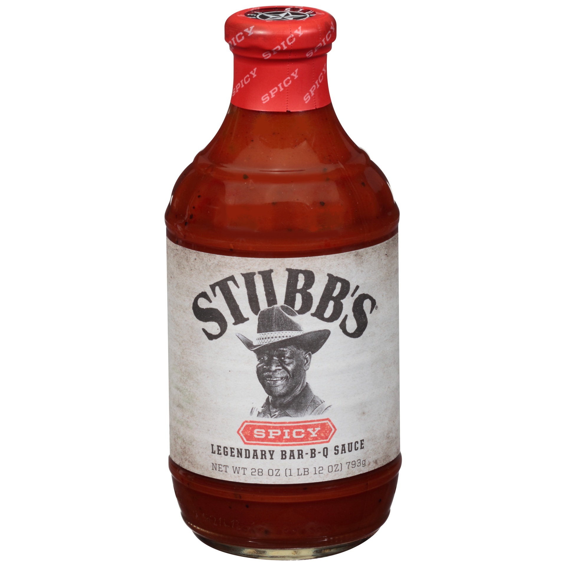 slide 1 of 1, Stubb's Spicy Legendary Bar-B-Q Sauce, 28 oz